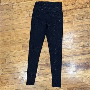 ASOS Black and Gold Speckled Leggings